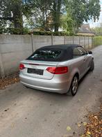 Audi A3 cabrio zilver mettallic goede staat, Auto's, Voorwielaandrijving, Zwart, 4 cilinders, Leder