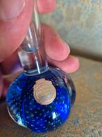 Vintage bohemian glas solifleur vaasje, Antiek en Kunst, Ophalen