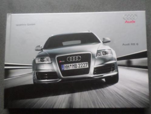 Audi RS6 2007 Boek, Boeken, Auto's | Folders en Tijdschriften, Audi, Ophalen of Verzenden