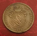 2 centiem 1871 Leopold II, Enlèvement ou Envoi