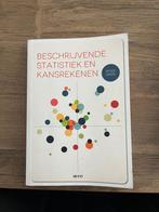 Beschrijvende statistiek en kansrekenen, Boeken, Studieboeken en Cursussen, Ophalen of Verzenden, Nieuw, Niet van toepassing