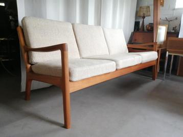 Deense Ole Wanscher Senator bank, retro jaren 60 teak Deens beschikbaar voor biedingen