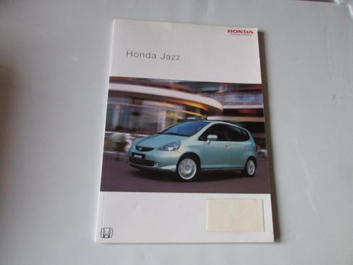 HONDA JAZZ, AUTOFOLDER, Boeken, Auto's | Folders en Tijdschriften, Zo goed als nieuw, Honda, Ophalen of Verzenden
