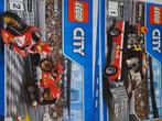 LEGO City Racemotor Transport 60084, Ophalen, Zo goed als nieuw, Complete set, Lego