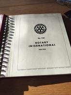Themaverzameling Rotary in Lindner album., Ophalen of Verzenden