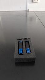 Handvaten CNC aluminium Dax blauw handvat, Fietsen en Brommers, Ophalen of Verzenden, Zo goed als nieuw, Overige typen, Dax Honda Skyteam