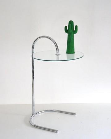 CHROME SIDE TABLE BY TORD BJORKLUND FOR IKEA, 1980'S beschikbaar voor biedingen
