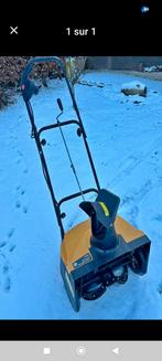 Chasse neige électrique fonctionne Super bien, Jardin & Terrasse