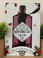 Panneau d'affichage métallique Hendrick's Gin, Collections, Enlèvement ou Envoi, Panneau publicitaire, Neuf