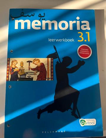 Memoria 3.1 Leerwerkboek (incl. Historische verhalen en Pelc, Enlèvement ou Envoi, Comme neuf, Néerlandais