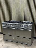 Prachtige Lacanche Inox 140cm Gas met Grote Dubbele Oven, Ophalen of Verzenden, Grill, Elektrisch