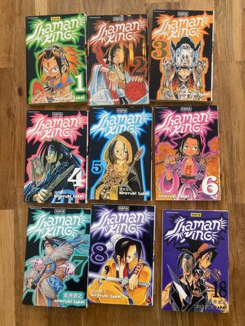 Shaman King: Tomes 1 à 8 beschikbaar voor biedingen