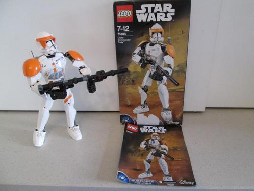 Lego Star Wars nr. 57108 ; Clone Commander Cody met bouwboek, Kinderen en Baby's, Speelgoed | Duplo en Lego, Zo goed als nieuw
