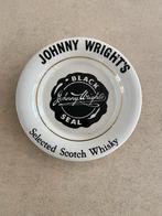 VINTAGE ASBAK JOHNNY WRIGHT’S SCOTCH WHISKY, Verzamelen, Ophalen of Verzenden, Gebruikt, Asbak