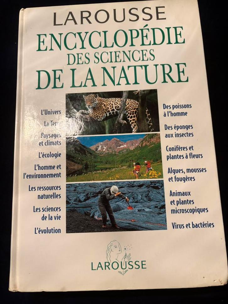 « Encyclopédie des Sciences de la Nature », Boeken, Encyclopedieën, Gelezen, Dieren, Ophalen of Verzenden