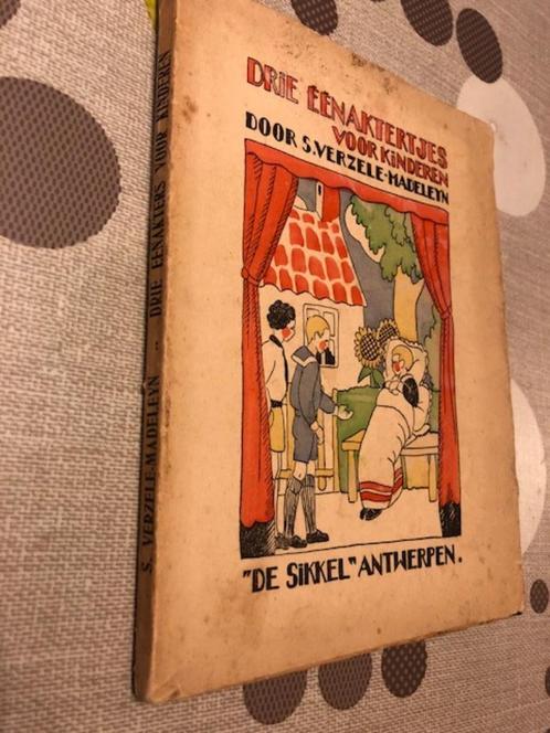 Drie éénaktertjes voor Kinderen door S. Verzele-Madeleyn *ze, Antiek en Kunst, Antiek | Boeken en Manuscripten, Ophalen of Verzenden