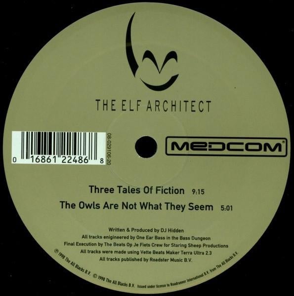 The ELF Architect – Three Tales Of Fiction, Ophalen of Verzenden, Zo goed als nieuw