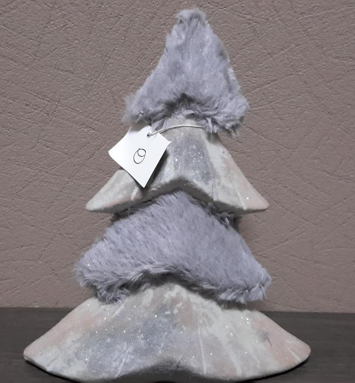 Lot / partij kerstbomen steen fluffy stof ( NIEUW ), Diversen, Kerst, Nieuw, Ophalen of Verzenden