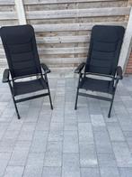2 Lichtgewicht Kampeerstoelen, Caravans en Kamperen, Ophalen, Zo goed als nieuw