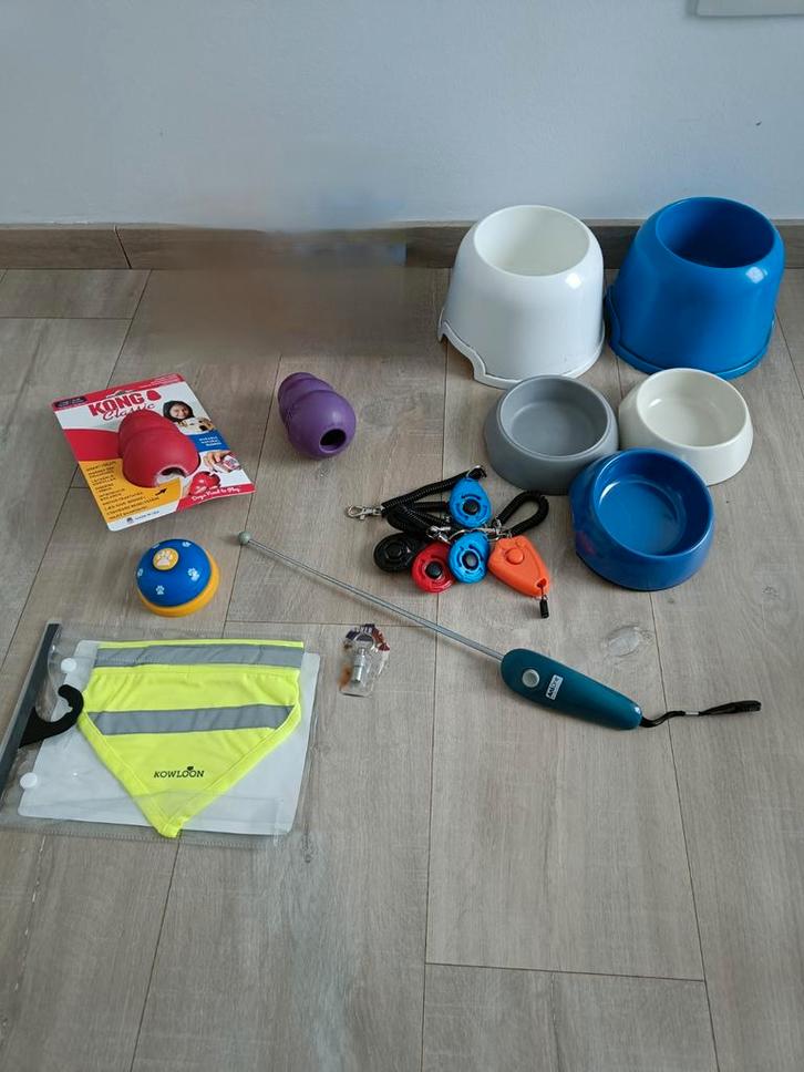 Kong, clicker, bel, bakjes ...., Animaux & Accessoires, Rongeurs & Lapins | Accessoires, Enlèvement