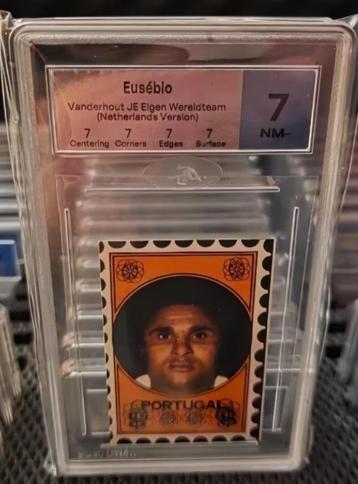 Geen Panini+Geen PSA+Eusébio Mexico 70+Voetbalsterren  beschikbaar voor biedingen