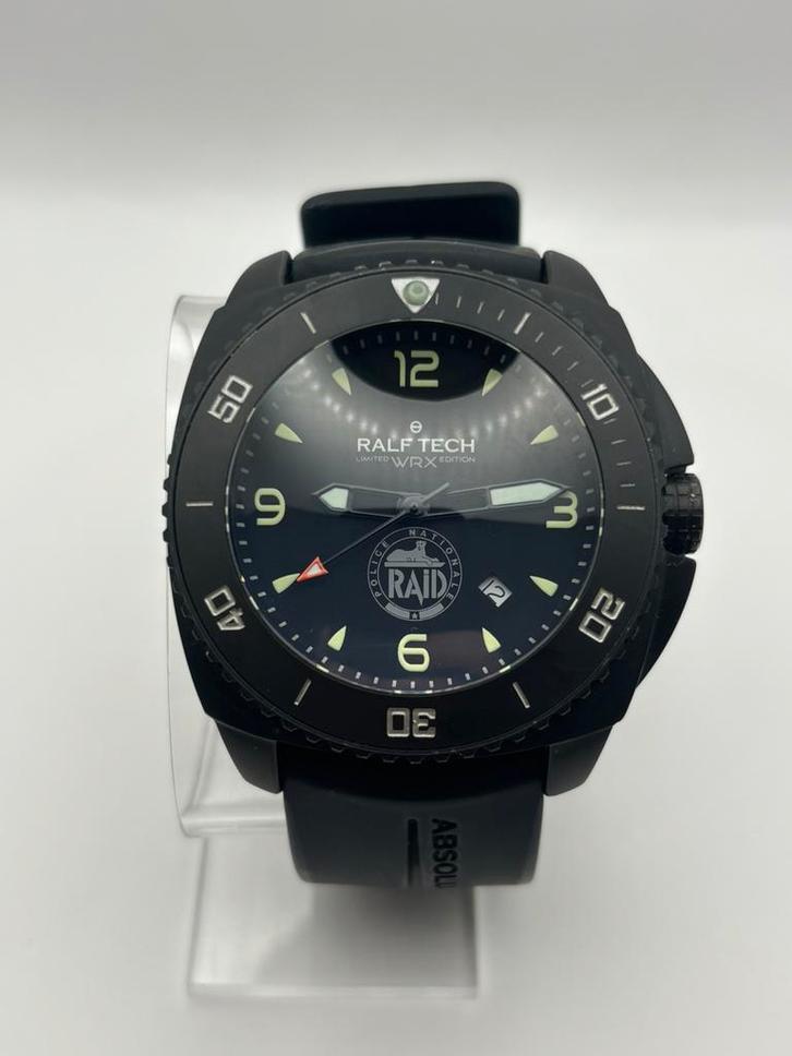 Ralf Tech WRX Electric Black Edition RAID – 1200 €, Handtassen en Accessoires, Sporthorloges, Zo goed als nieuw, Zwart, Conditie