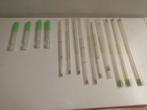 Lot van 14 school labo thermometers in bescherming, Antiek en Kunst, Ophalen of Verzenden