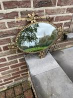 Beau miroir vintage, bon état, Enlèvement ou Envoi, Ovale