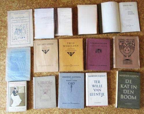 Tytgat, Buysse, Marnix Gijsen: 11 originele uitgaven + Gezel, Antiek en Kunst, Antiek | Boeken en Manuscripten, Ophalen of Verzenden