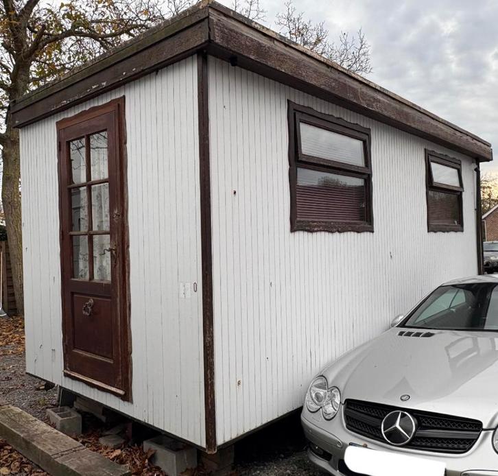 Stacaravan/Chalet GRATIS op te halen !, Caravans en Kamperen, Stacaravans, Ophalen