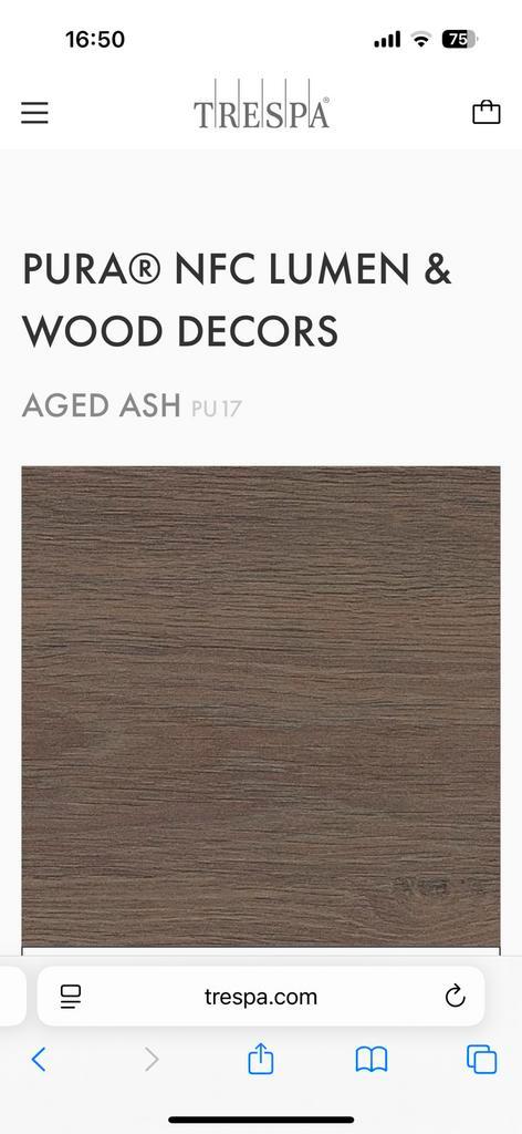 Trespa Pura PU17 oud essenhout, Doe-het-zelf en Bouw, Hout en Planken, Nieuw, Plank, Ophalen
