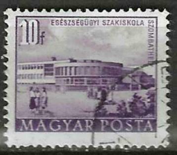 Hongarije 1953/1954 - Yvert 1081 - Heropbouwingsplan (ST)