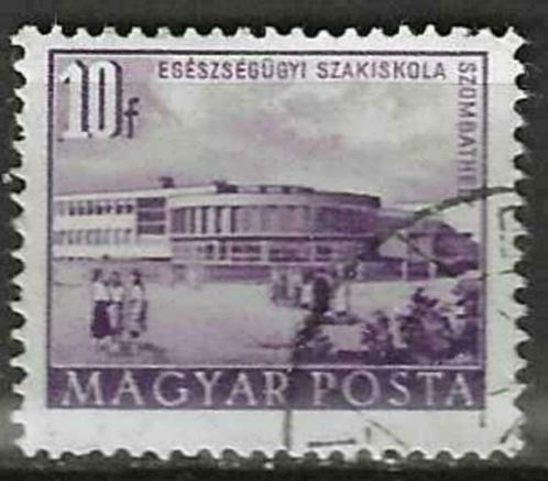 Hongarije 1953/1954 - Yvert 1081 - Heropbouwingsplan (ST), Timbres & Monnaies, Timbres | Europe | Hongrie, Affranchi, Envoi