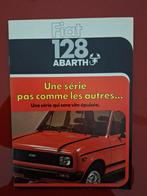 Fiat 128 abarth 1978 brochure 8 pages, Boeken, Auto's | Folders en Tijdschriften, Ophalen of Verzenden, Gelezen, Overige merken