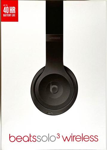 Beats Solo3 Wireless Black disponible aux enchères