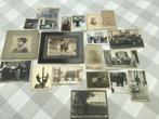 Lot van 20 oude foto’s, Collections, Photos & Gravures, Photo, Avant 1940, Utilisé, Enlèvement ou Envoi