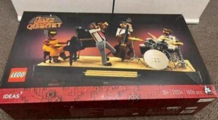 Lego ideas 21334 Jazz quartet Sealed&retired, Kinderen en Baby's, Speelgoed | Duplo en Lego, Nieuw, Lego, Complete set, Ophalen