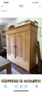Mooie Blank houten kast met legplanken, Huis en Inrichting, Ophalen