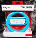 Big Ben Twin Wheel for Nintendo Switch Joy-Con Set of 2 Blue, Ophalen of Verzenden, Nieuw, Switch, Stuurtje of Sportattribuut