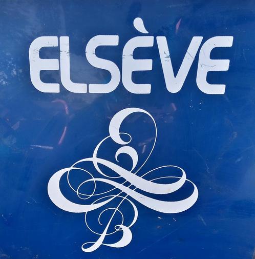 ELSÈVE publicité, Verzamelen, Merken en Reclamevoorwerpen, Gebruikt, Reclamebord, Ophalen
