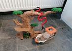Speelset boot boom slang safari actie speelgoed sint kerst, Ophalen of Verzenden, Gebruikt