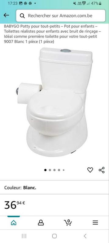 Wc pour enfants, Enlèvement, Comme neuf