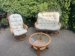 Rotan tuinset, Ophalen, Zo goed als nieuw, Rotan