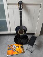 LaPaz 002 BK klassieke gitaar 1/2-formaat zwart, Muziek en Instrumenten, Ophalen, Zo goed als nieuw, Klassieke of Spaanse gitaar