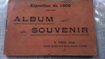 Souveniralbum exposition 1900 Paris  beschikbaar voor biedingen