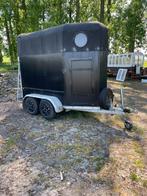 Trailer 1,5 paard, Ophalen, Gebruikt, Hout, 1½-paards trailer