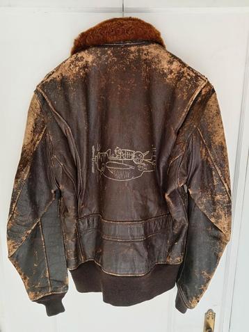 wo2 USN G-1 pilot jacket War Paint Grumman Avenger, top beschikbaar voor biedingen