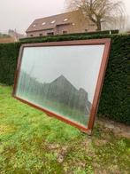 Houten ramen met enkel/dubbel glas, Doe-het-zelf en Bouw, Ophalen, Gebruikt, Gevelraam of Ruit