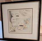 De Cocker Paul: litho, met de hand bijgekleurd, Enlèvement