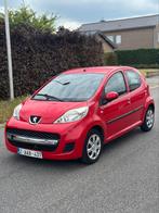 Perfecte eerste auto — Peugeot 107, slechts 74.000, Stof, Bedrijf, Rood, Euro 5